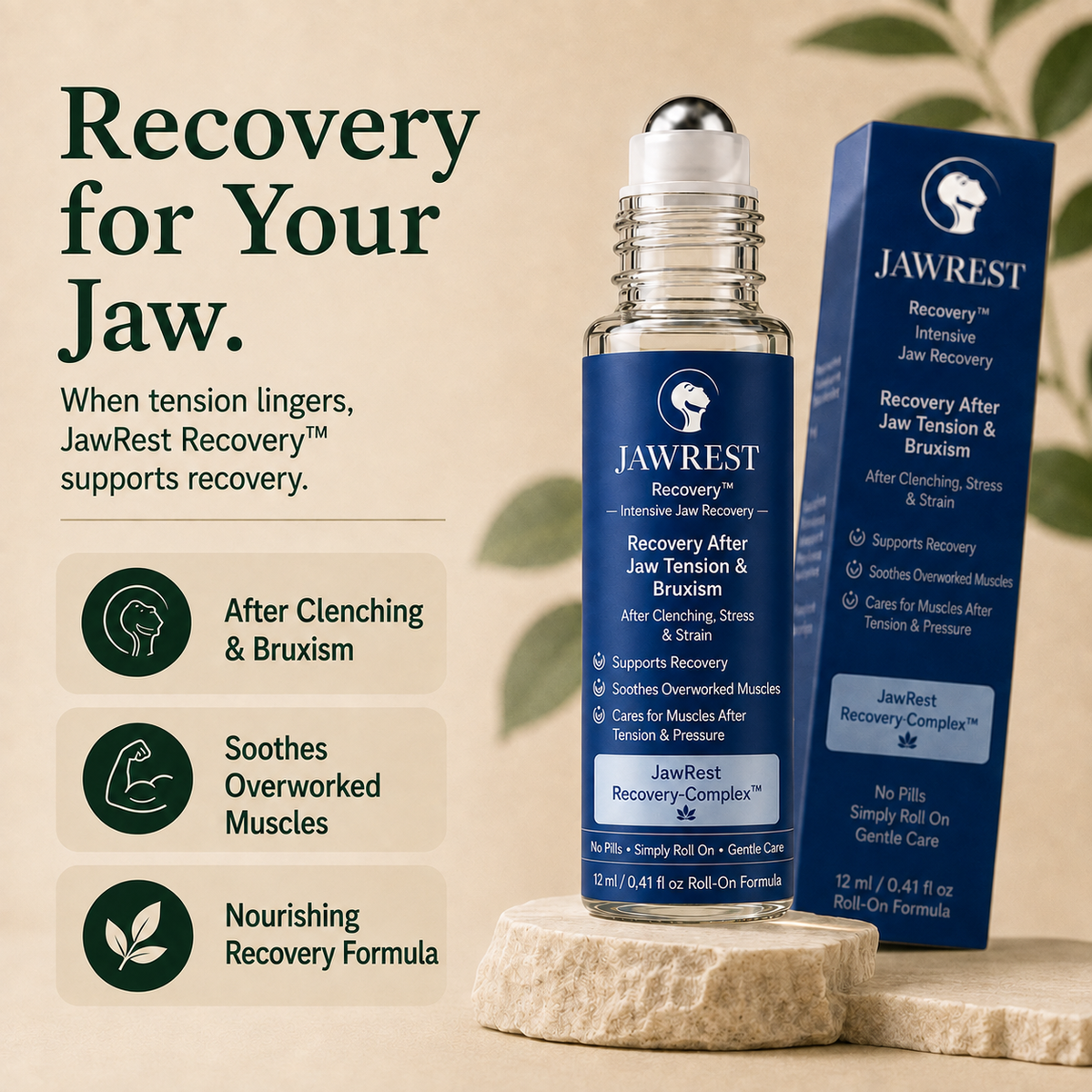JawRest Recovery™ | Supportive Care After Jaw Tension