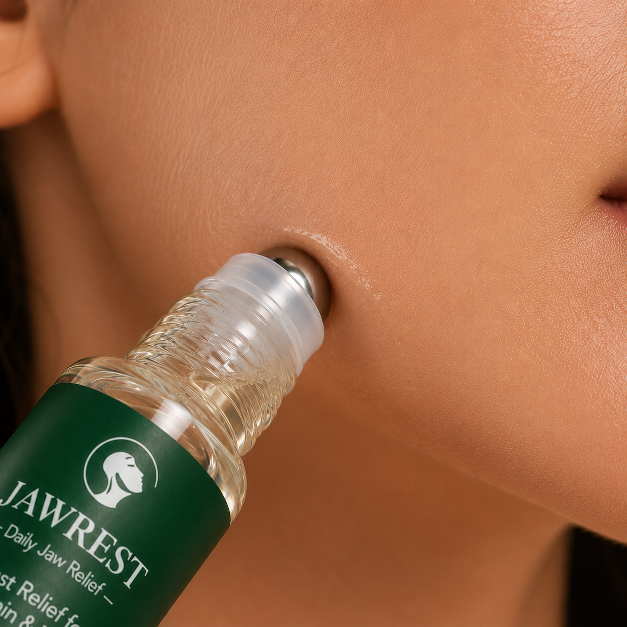 The Natural Fast-Relief Roll-On For Jaw Clenching, Facial & Neck Tension