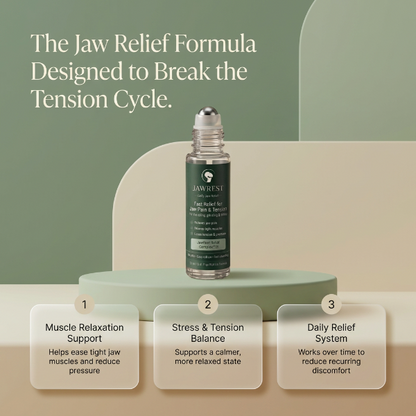 The Fast-Relief Roll-On For Jaw Clenching & Facial Pressure