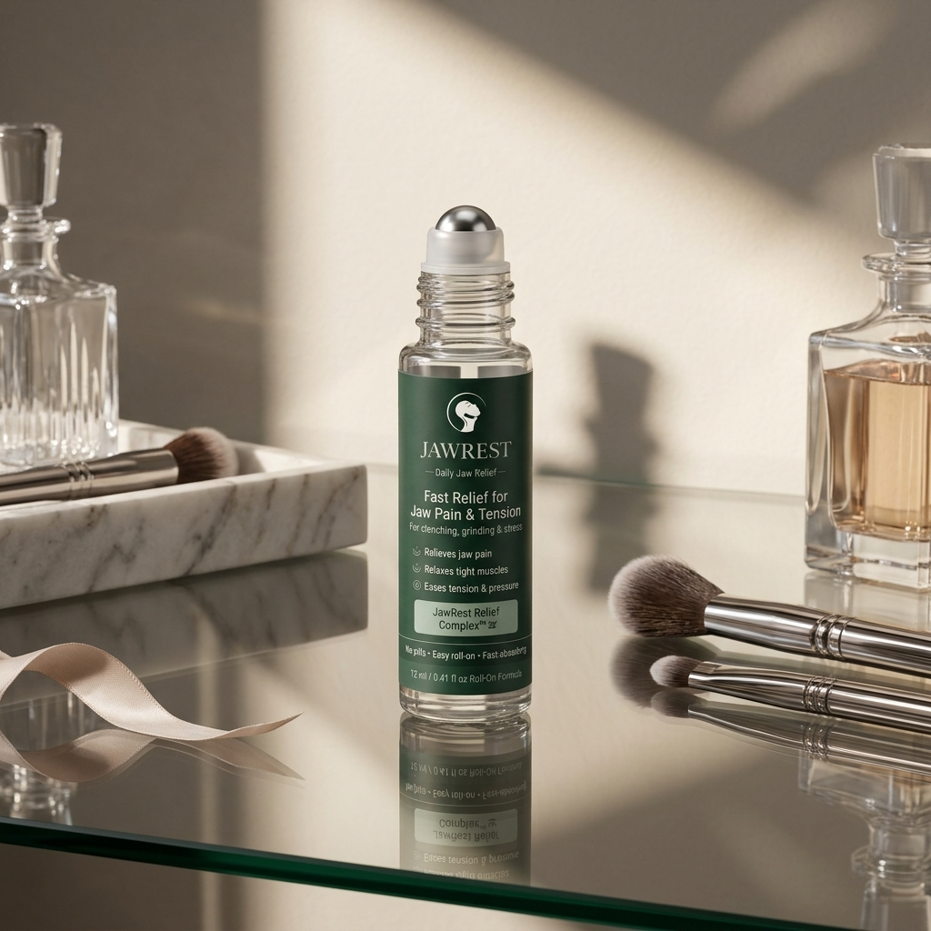 The Fast-Relief Roll-On For Jaw Clenching & Facial Pressure