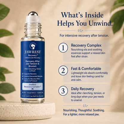 JawRest Recovery™ | Supportive Care After Jaw Tension
